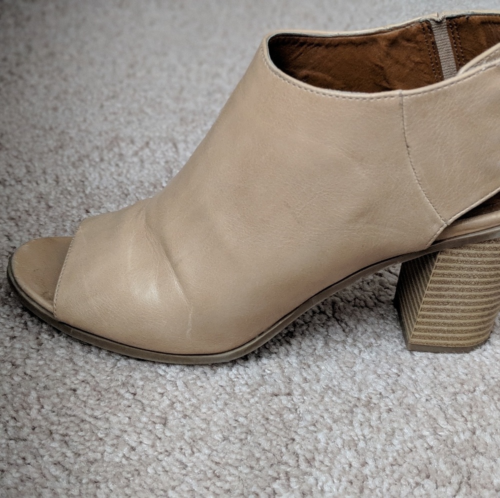 Candies open toe booties